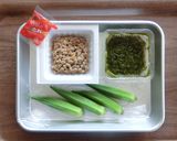 【副菜】めかぶのねばねば和え作り方1写真