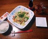 焼きそばソースで！簡単にも！野菜炒め弁当作り方14写真