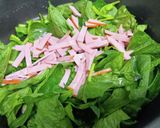 ほうれん草の和風スパゲティ作り方5写真