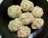 居酒屋メニュー鶏つくね黄身添え#居酒屋作り方3写真