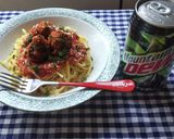 洋食屋さんの！ミートボールスパゲッティ♪作り方5写真