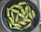簡単おつまみ☆オクラの海苔塩唐揚げ。作り方5写真