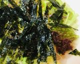 市販サラダ●韓国海苔の豆腐サラダ作り方1写真