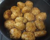 鶏のもちもち蓮根つくね作り方5写真