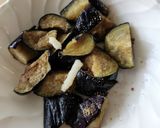 レンジ3分☆ダシダでなす揚げびたし☆丼作り方1写真
