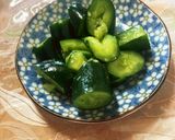 中華風味付けのたたききゅうり作り方1写真