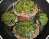 子供が好き和風大葉おろし餡掛けハンバーグ作り方7写真