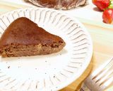 米粉と豆腐で！ココアケーキ作り方5写真