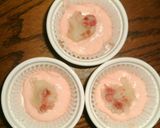 お花見✿ずっとふわふわ蒸しパン✿桜編作り方4写真