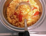ミニトマトとベーコンと卵の洋風スープ☺作り方9写真