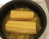 コーンとプチトマトのバター炊き込みご飯作り方1写真