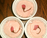 お花見✿ずっとふわふわ蒸しパン✿桜編作り方5写真