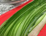 大きなきゅうりで蒸し鶏サラダ作り方1写真