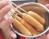 HMで☆簡単揚げ焼きアメリカンドッグ作り方1写真
