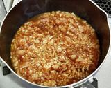 鶏そぼろ小松菜卵焼きの三色丼作り方1写真