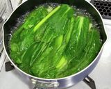 鶏そぼろ小松菜卵焼きの三色丼作り方3写真