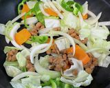 納豆焼きそば作り方3写真