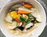 肉無豆腐簡単レモン味噌すき焼き味野菜炒め作り方13写真