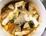 肉無豆腐簡単レモン味噌すき焼き味野菜炒め作り方18写真