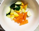 レンジ根菜茄子簡単コク旨トマト味甘酢酢豚作り方5写真