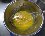 抹茶シフォンケーキ＊小豆入り作り方3写真