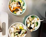レンジ根菜茄子簡単コク旨トマト味甘酢酢豚作り方10写真