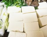 フライパンで気軽に！！湯豆腐♫作り方1写真