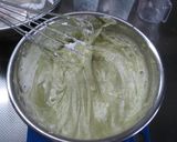 抹茶シフォンケーキ＊小豆入り作り方8写真