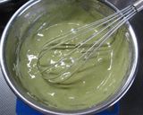 抹茶シフォンケーキ＊小豆入り作り方7写真