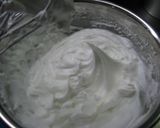 抹茶シフォンケーキ＊小豆入り作り方6写真