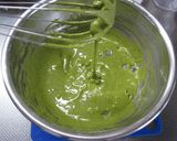 抹茶シフォンケーキ＊小豆入り作り方5写真