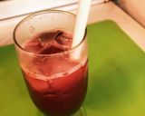 リンゴ酢とブルーベリーのダイエットソーダ作り方5写真