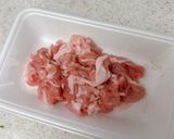 きゅうりと豚こまの中華炒め作り方2写真