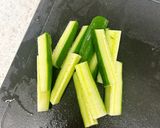 きゅうりと豚こまの中華炒め作り方3写真