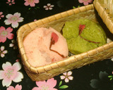 お花見✿ずっとふわふわ蒸しパン✿桜抹茶編作り方6写真