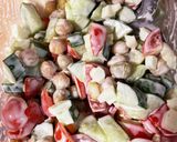 簡単切ればタッパー内で混ぜるだけ豆サラダ作り方4写真