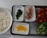 もずくと夏野菜のさっぱり和え作り方1写真
