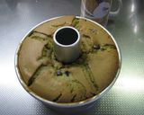 抹茶シフォンケーキ＊小豆入り作り方15写真