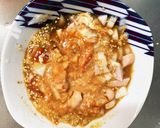お一人様☆野菜たっぷりレモンウインナー丼作り方4写真