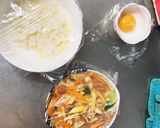 お一人様☆野菜たっぷりレモンウインナー丼作り方16写真