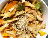 お一人様☆野菜たっぷりレモンウインナー丼作り方21写真