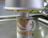 抹茶シフォンケーキ＊小豆入り作り方16写真