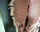 豚肉の粕味噌焼き作り方1写真