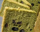 抹茶シフォンケーキ＊小豆入り作り方17写真