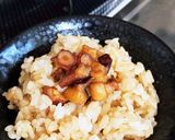 お弁当にも!簡単タコ飯。刺身用のタコで。作り方1写真