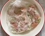 鶏肩肉のネギ塩蒸し作り方3写真