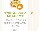すりおろしじゃがいもの米粉ピザ☆作り方7写真