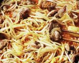 今夜の夕食！豚もやしキムチ♪包丁不要作り方5写真