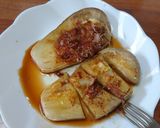 白ナスのシンプル焼き作り方4写真