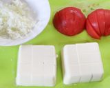 辛くない♪味噌トマト麻婆豆腐作り方1写真